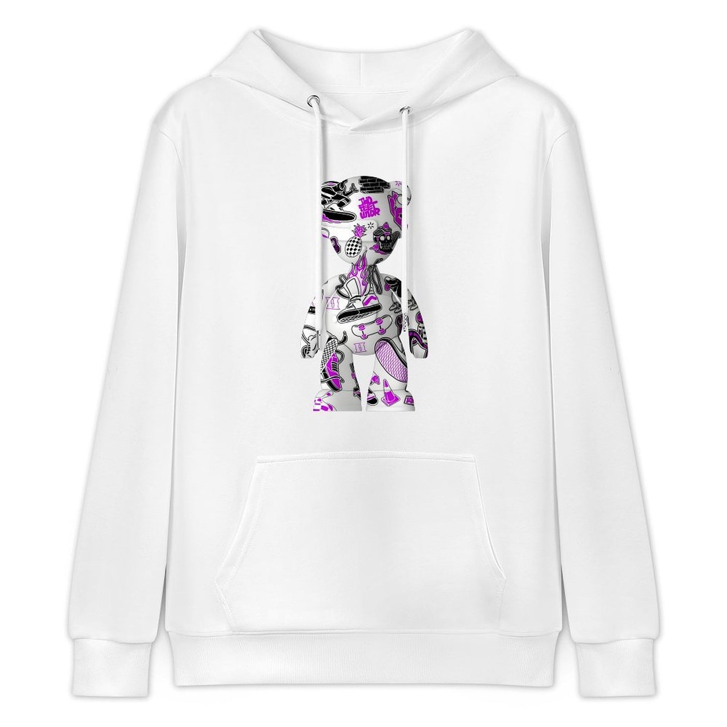 Hoodie Front PatternEverydayTee Batch-Printed