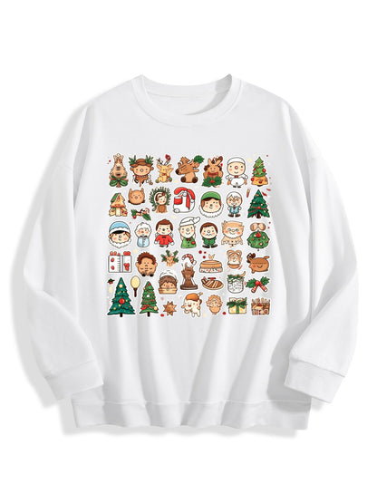 Customized Christmas-themed hoodies Multiple pictures
