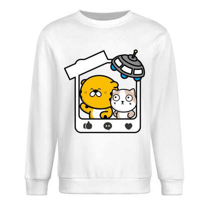 Front Patterned Long Sleeve TopStrong Clean