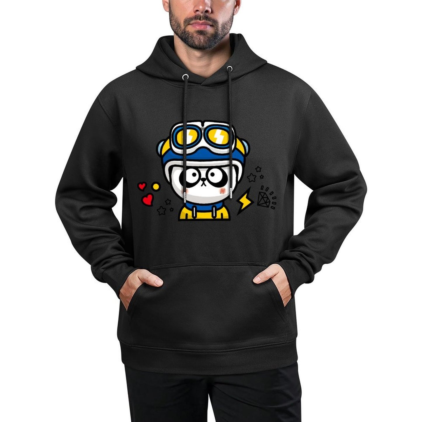 Colorfast Clean Front Graphic Hoodies