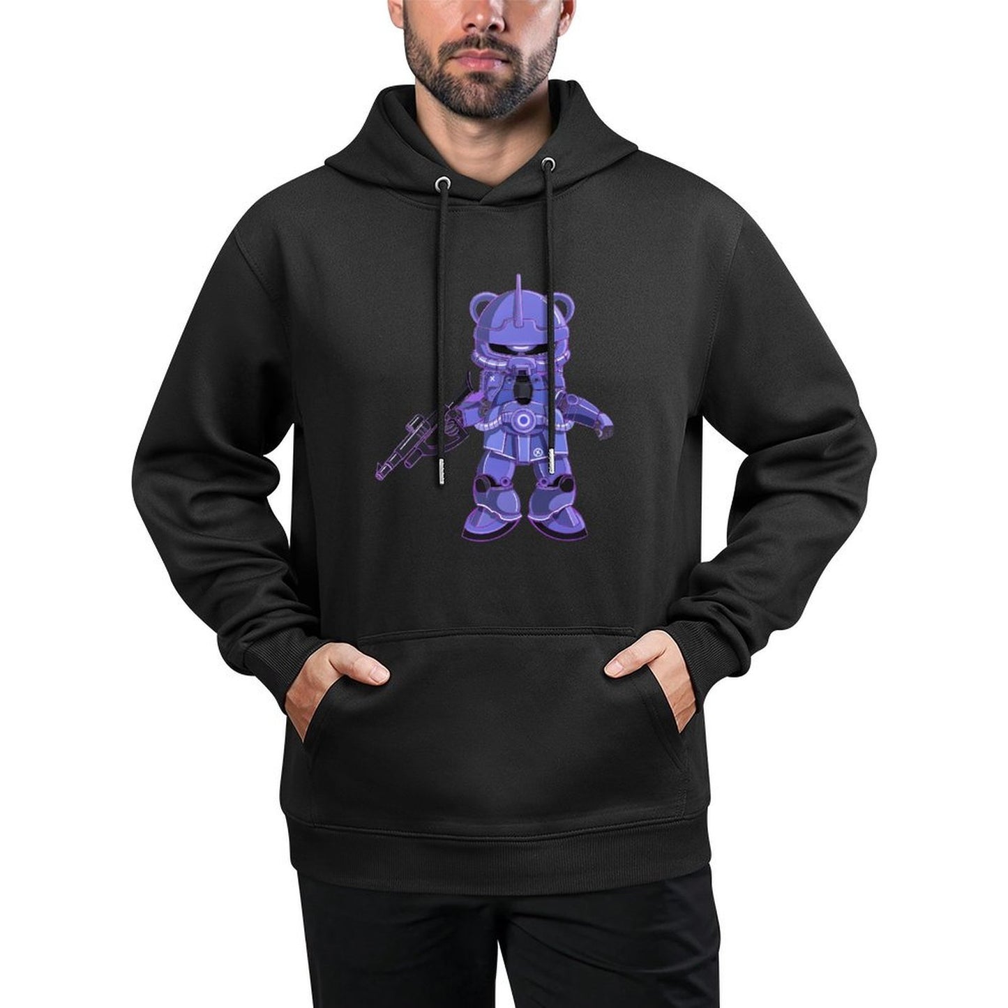 Hoodie Front PatternAllSeason SoftWear