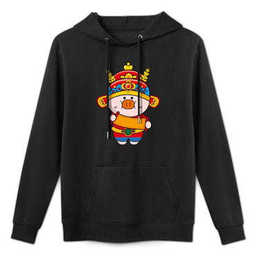 Cotton Oversized Front Graphic Hoodies