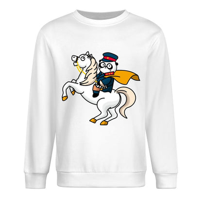 Front Patterned Long Sleeve TopSmoothWear Bold