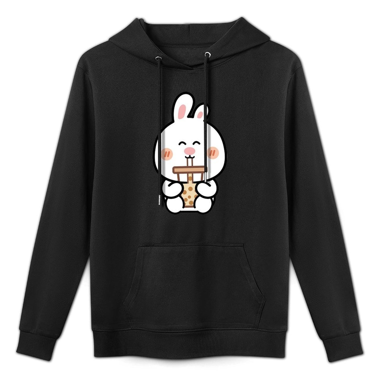 Plain ClassicStyle Front Graphic Hoodies