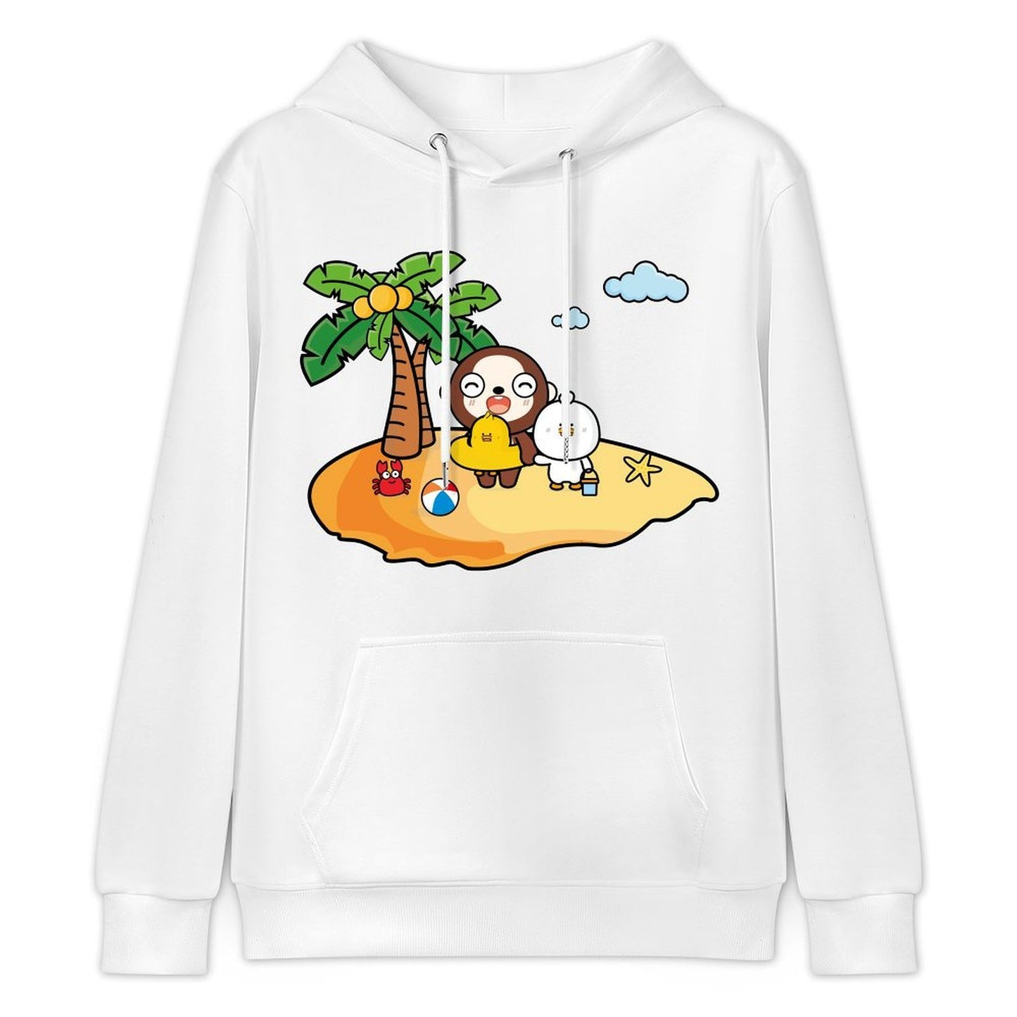 RelaxFit Moisture-Wicking Front Graphic Hoodies
