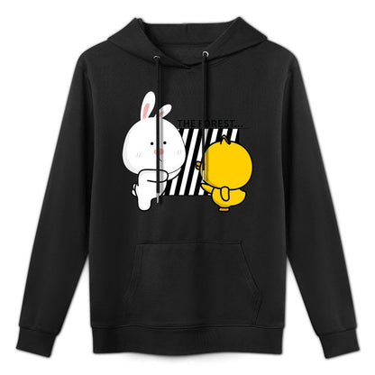 Simple Reliable Front Graphic Hoodies