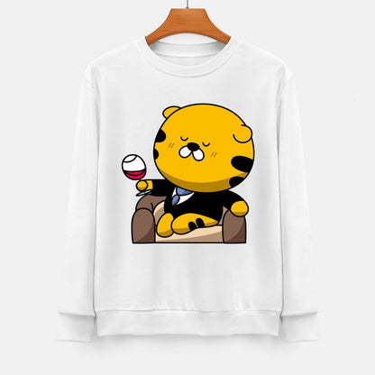 Front Patterned Long Sleeve TopNeat TrueStyle