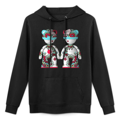 IPIB 250g Hooded Pocket Sweatshirt Front GraphicMen's Hooded  Sweatshirt6000089-1