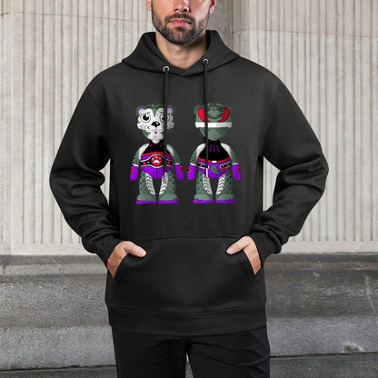 IPIB 250g Hooded Pocket Sweatshirt Front GraphicMen's Hooded  Sweatshirt6000145-5