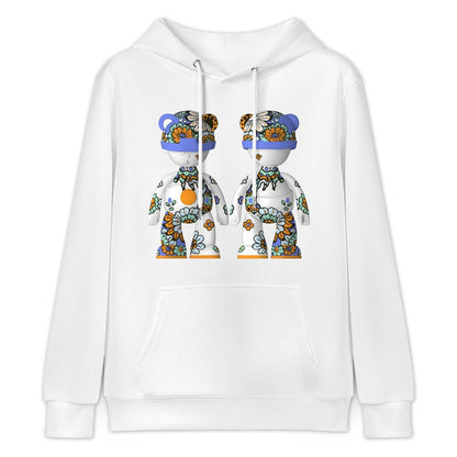 Hoodie Front PatternMoisture-Wicking Solid