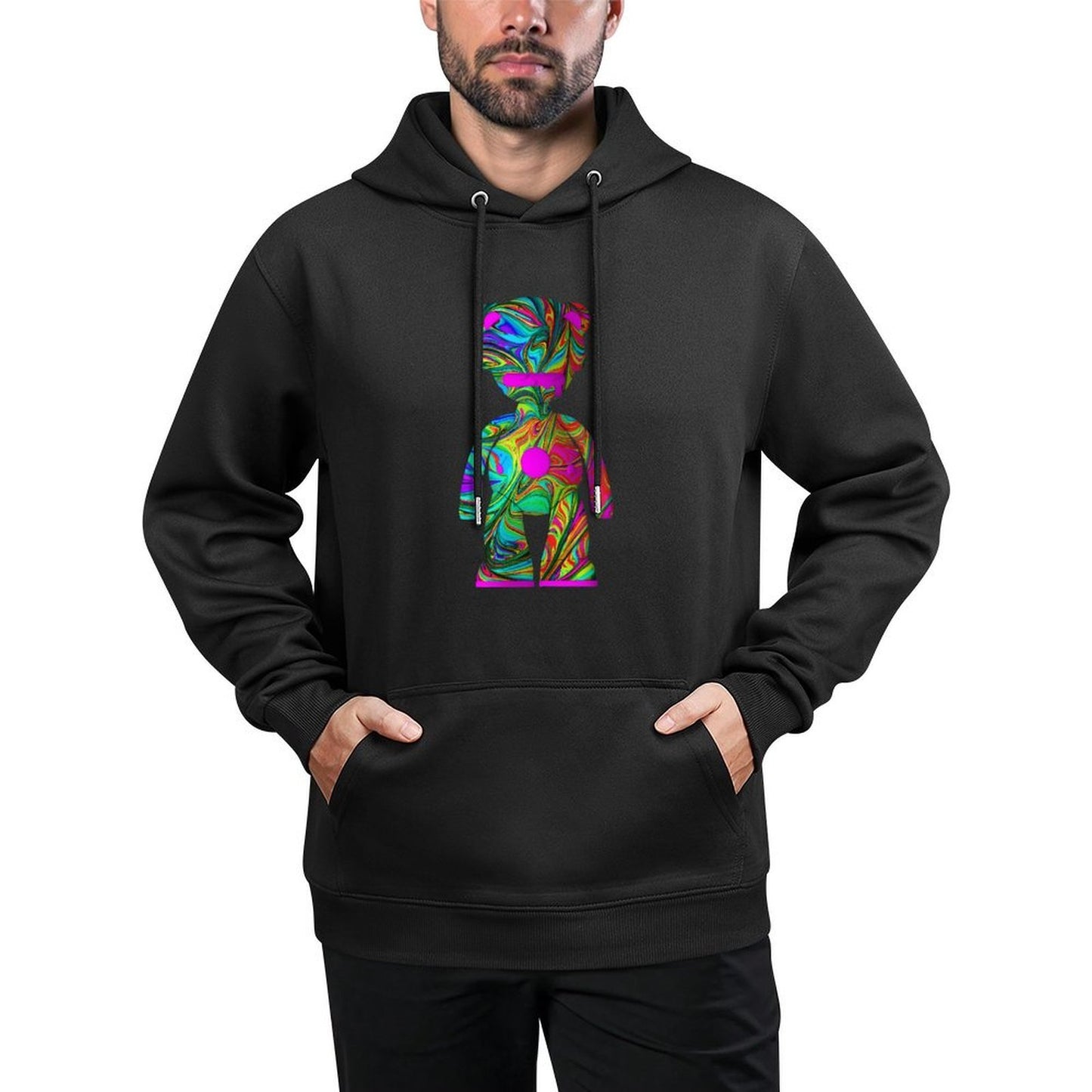 Hoodie Front PatternRegular Bold