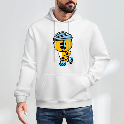 Midweight Easy-Care Front Graphic Hoodies