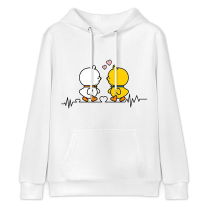 Smooth Signature Front Graphic Hoodies