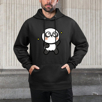 Shrink-Resistant Retro Front Graphic Hoodies