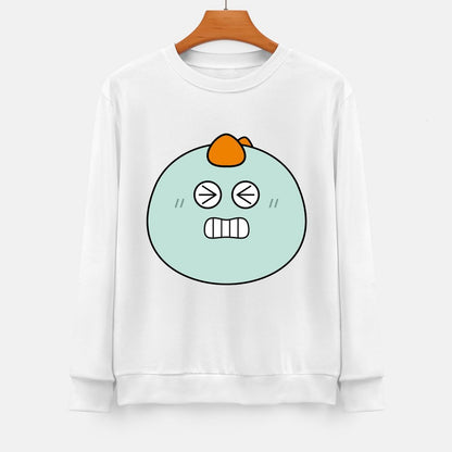 Front Patterned Long Sleeve TopSimple EverydayFit