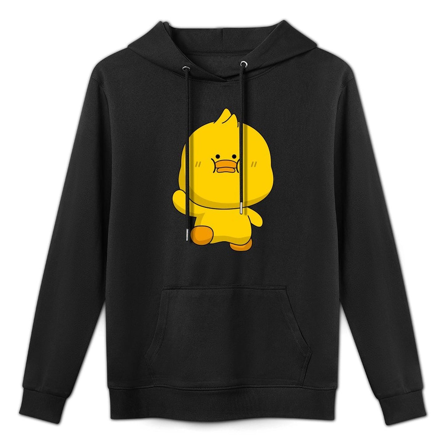 Tear-Resistant Crew Neck Front Graphic Hoodies