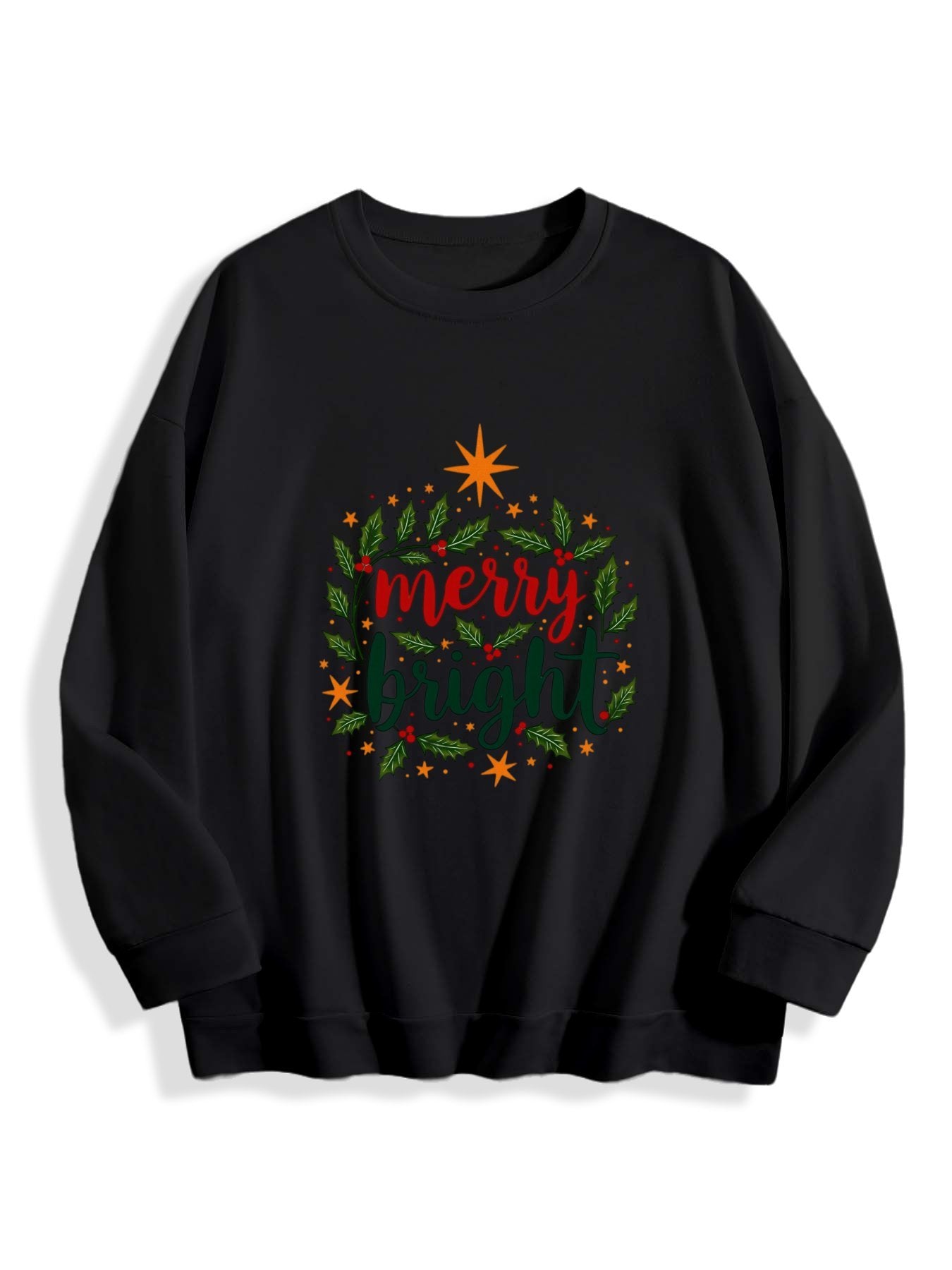 Customizable Christmas-themed long-sleeved Christmas 