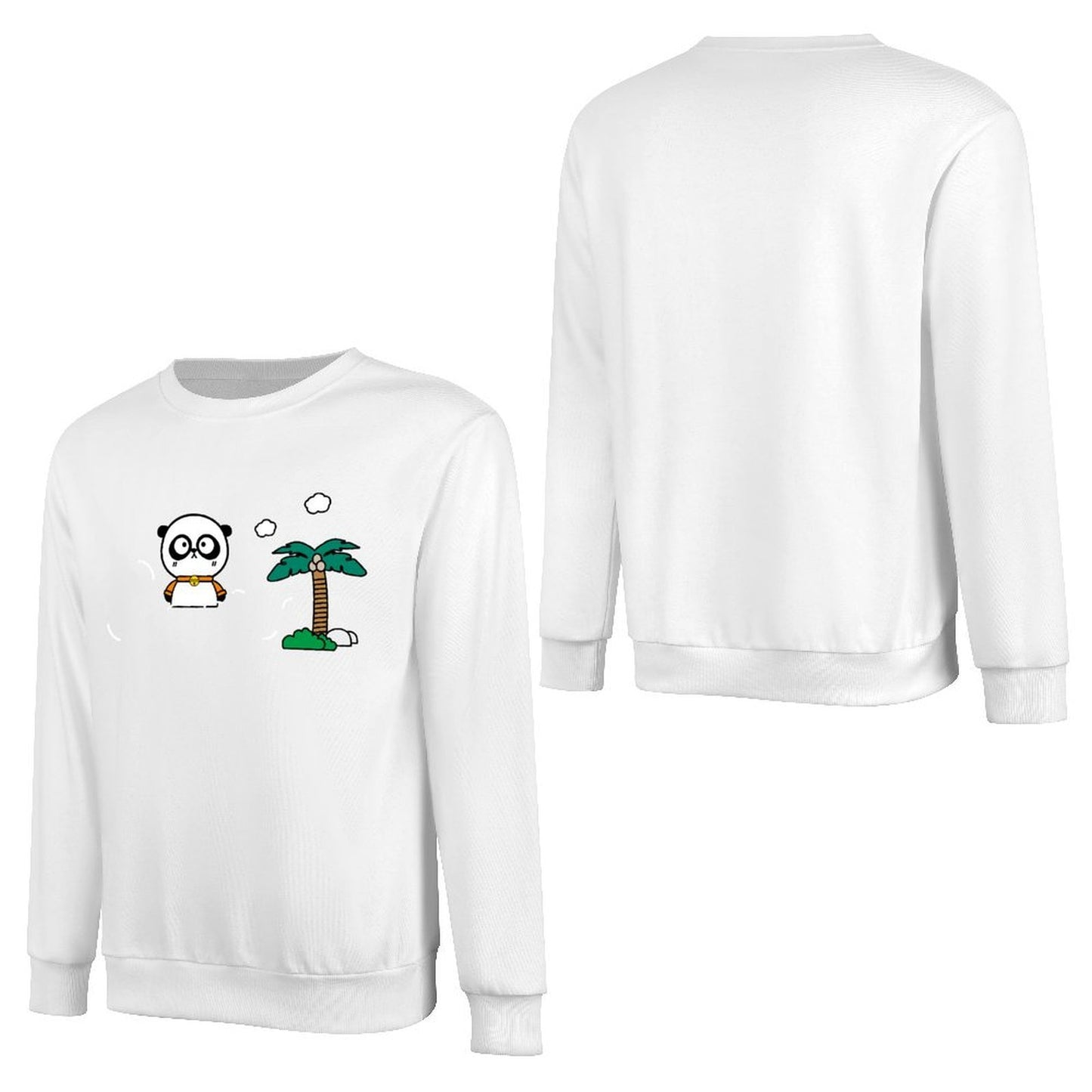 Front Patterned Long Sleeve TopUltra Durable Minimal