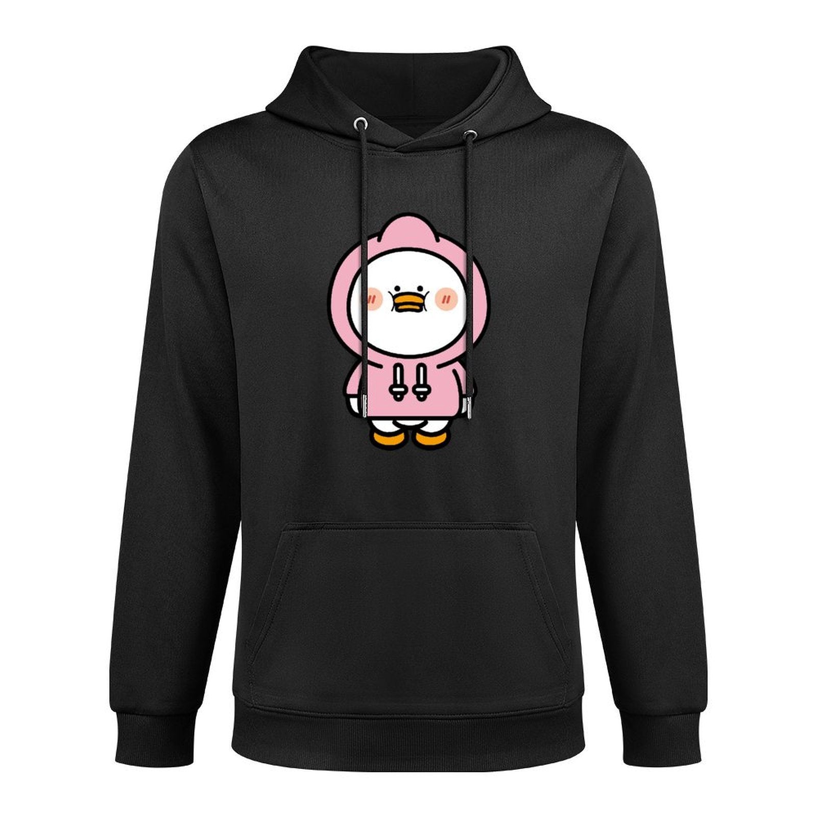 Fade-Resistant Urban Front Graphic Hoodies