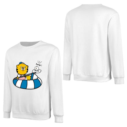 Front Patterned Long Sleeve TopActiveLine Bold