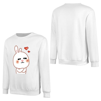 Front Patterned Long Sleeve TopWrinkle-Free Smooth Feel