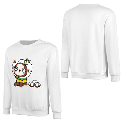 Front Patterned Long Sleeve TopComfortFit BasicSeries