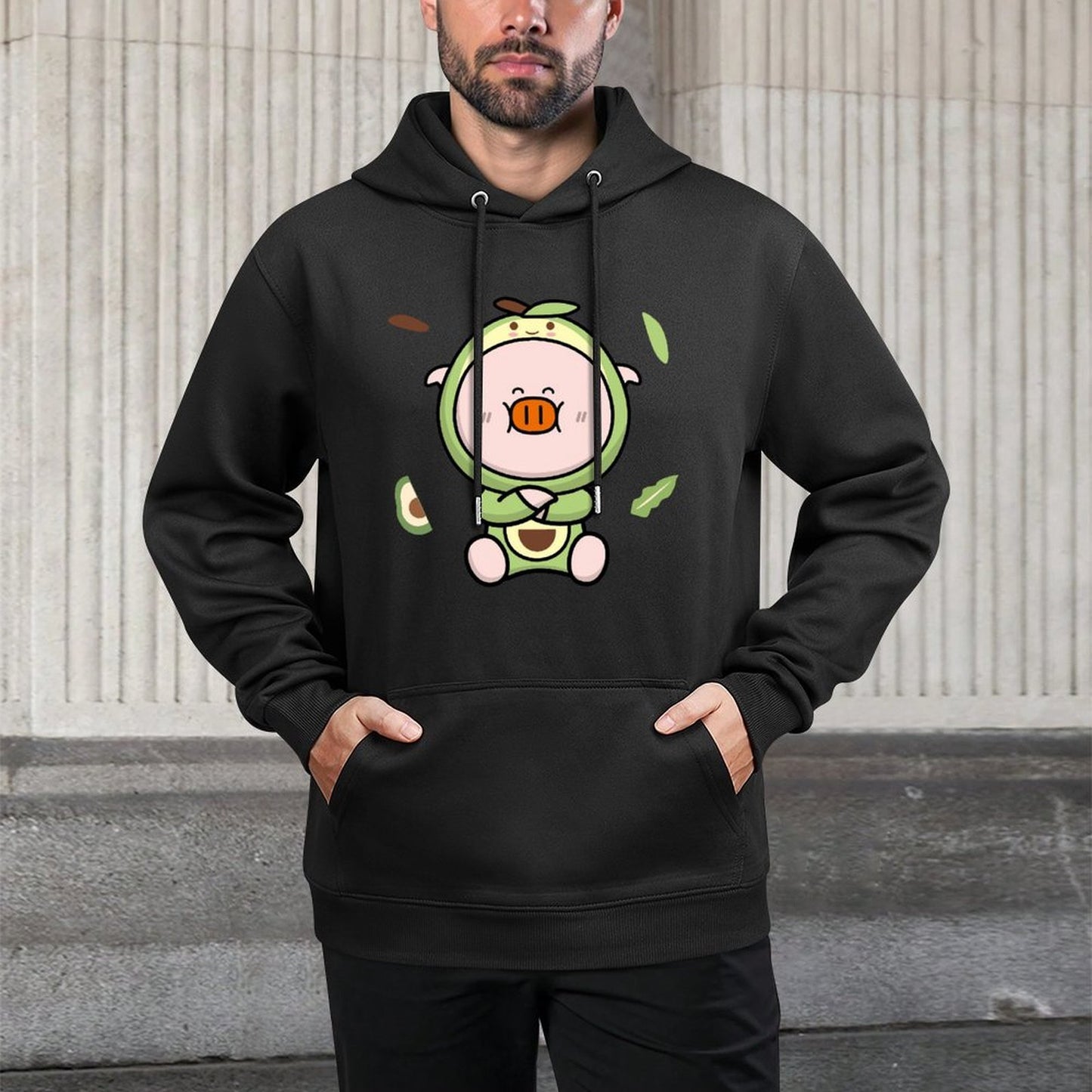 IPBR 250g Hooded Pocket Sweatshirt Front GraphicMen's Hooded  Sweatshirt4001405