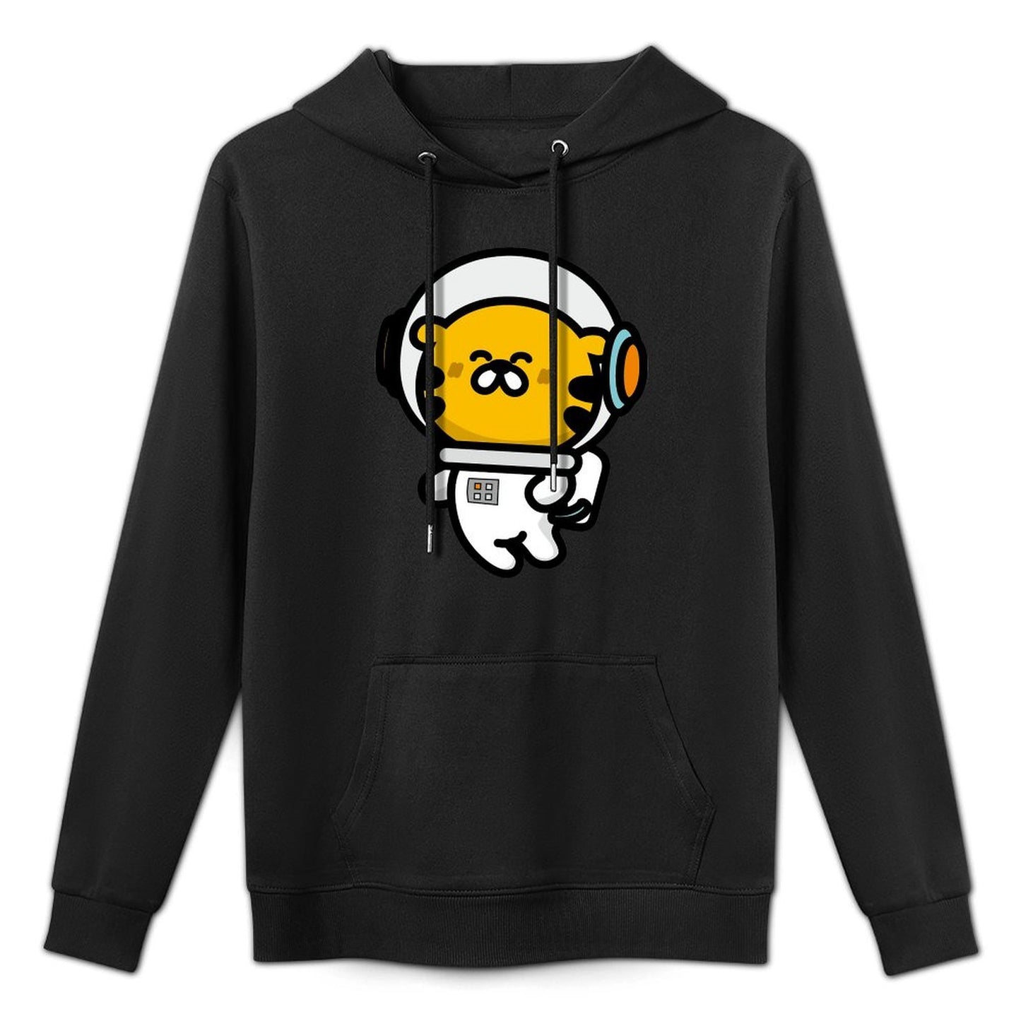 Retro 100% Cotton Front Graphic Hoodies