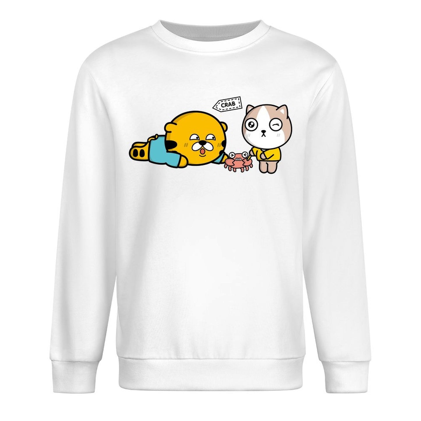 Front Patterned Long Sleeve TopEverydayTee Clean