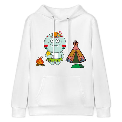 Signature Refined Front Graphic Hoodies