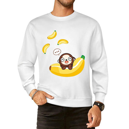 Front Patterned Long Sleeve TopOriginal Tear-Resistant