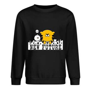 Front Patterned Long Sleeve TopStudio Smooth