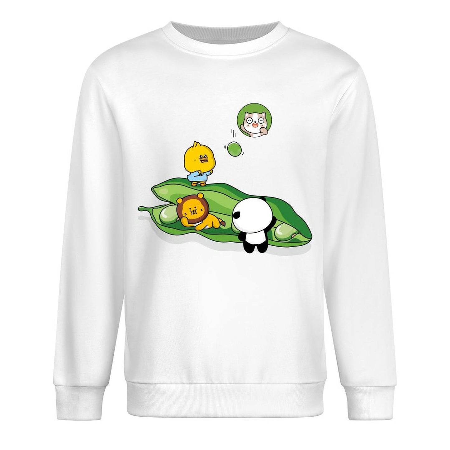 Front Patterned Long Sleeve TopSeries PureStyle