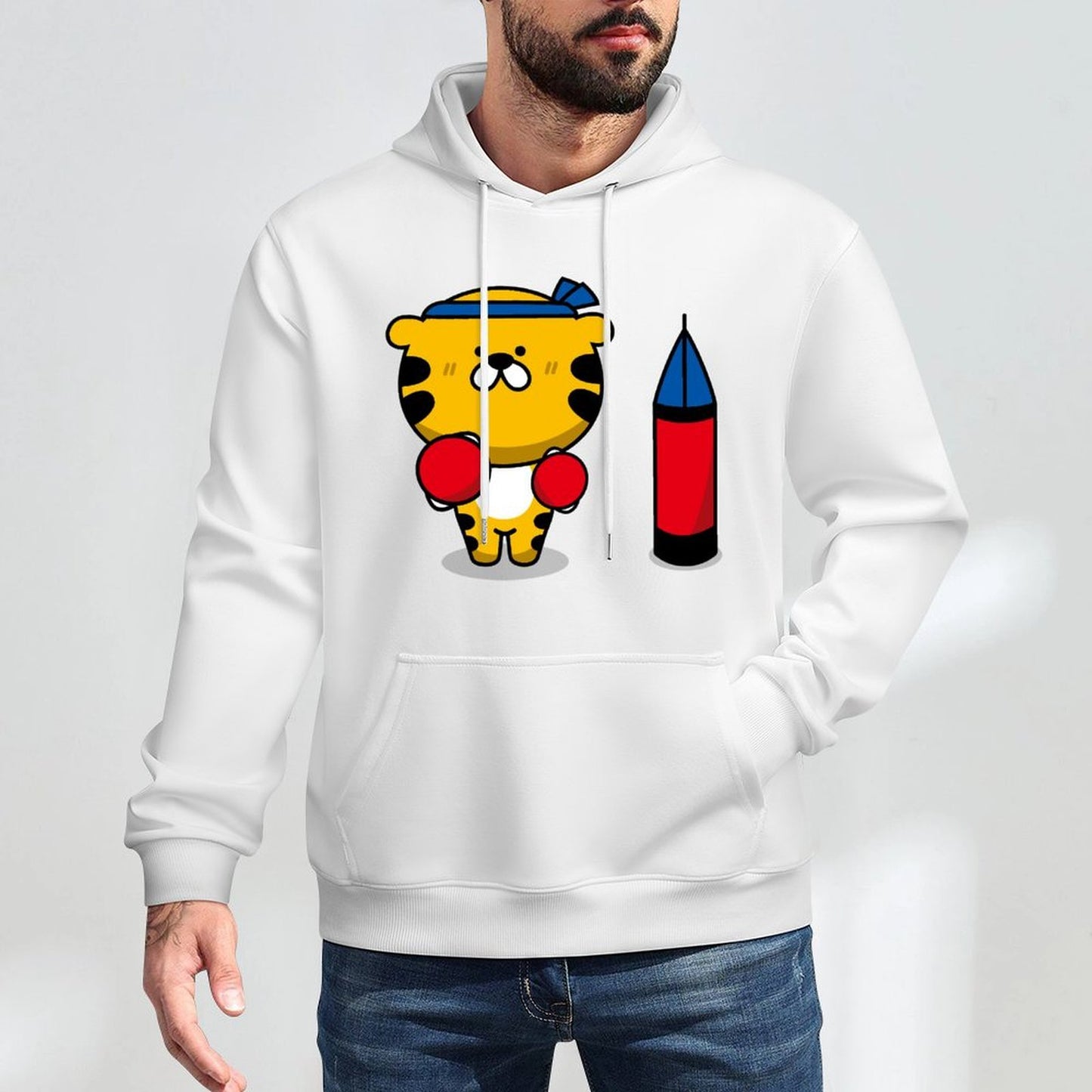 Regular Performance Front Graphic Hoodies