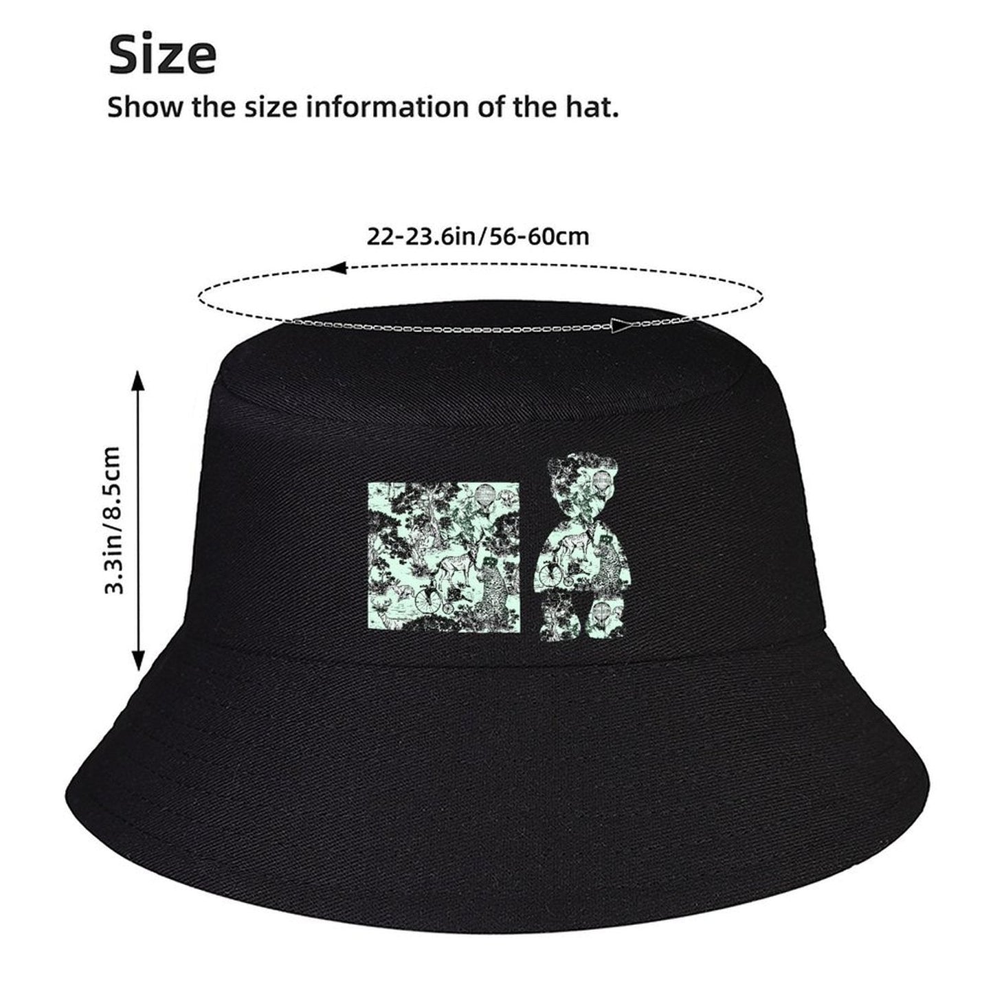 Breathable MeshBucket Cap Bucket Hats