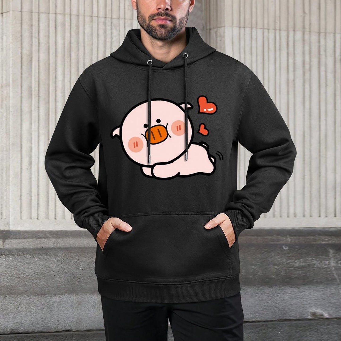 Front Graphic HoodiesRegularFit Modern