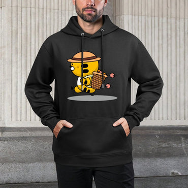 IPBR 250g Hooded Pocket Sweatshirt Front GraphicMen's Hooded  Sweatshirt4000020