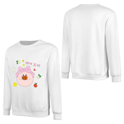 Front Patterned Long Sleeve TopStrong On-Demand