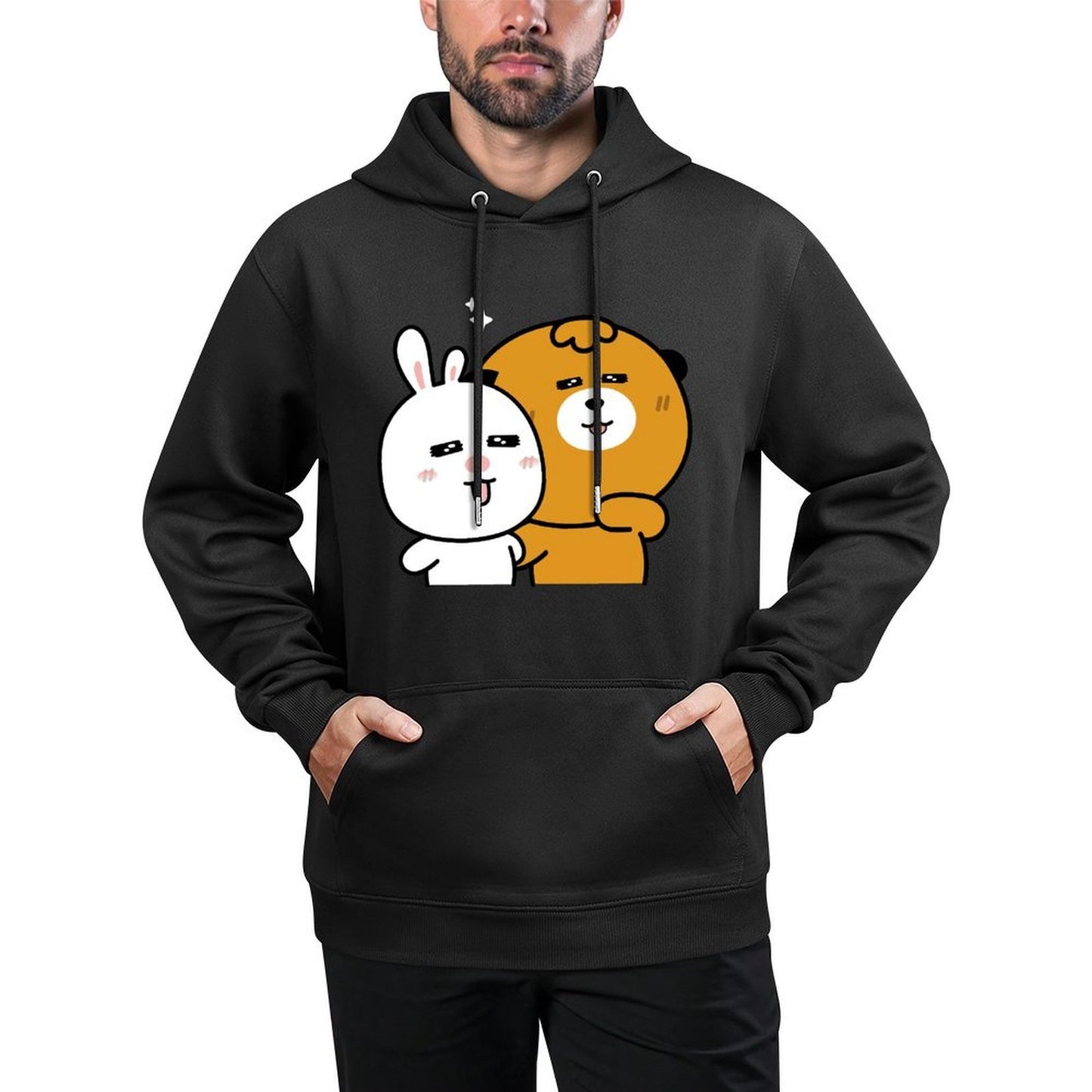 Front Graphic HoodiesCasual On-Demand