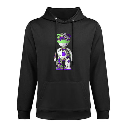 IPIB 250g Hooded Pocket Sweatshirt Front GraphicMen's Hooded  Sweatshirt6000103-4