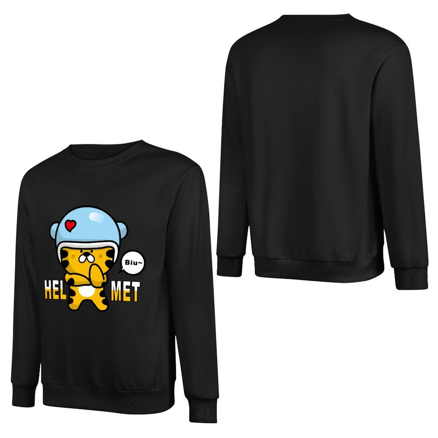 Front Patterned Long Sleeve TopBreathable ClassicLine