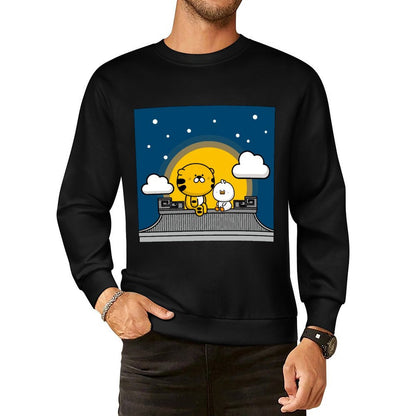 IPBR 250g Crew Neck Long Sleeve Sweatshirt Front GraphicCrew Neck Long Sleeve Sweatshirt4001297