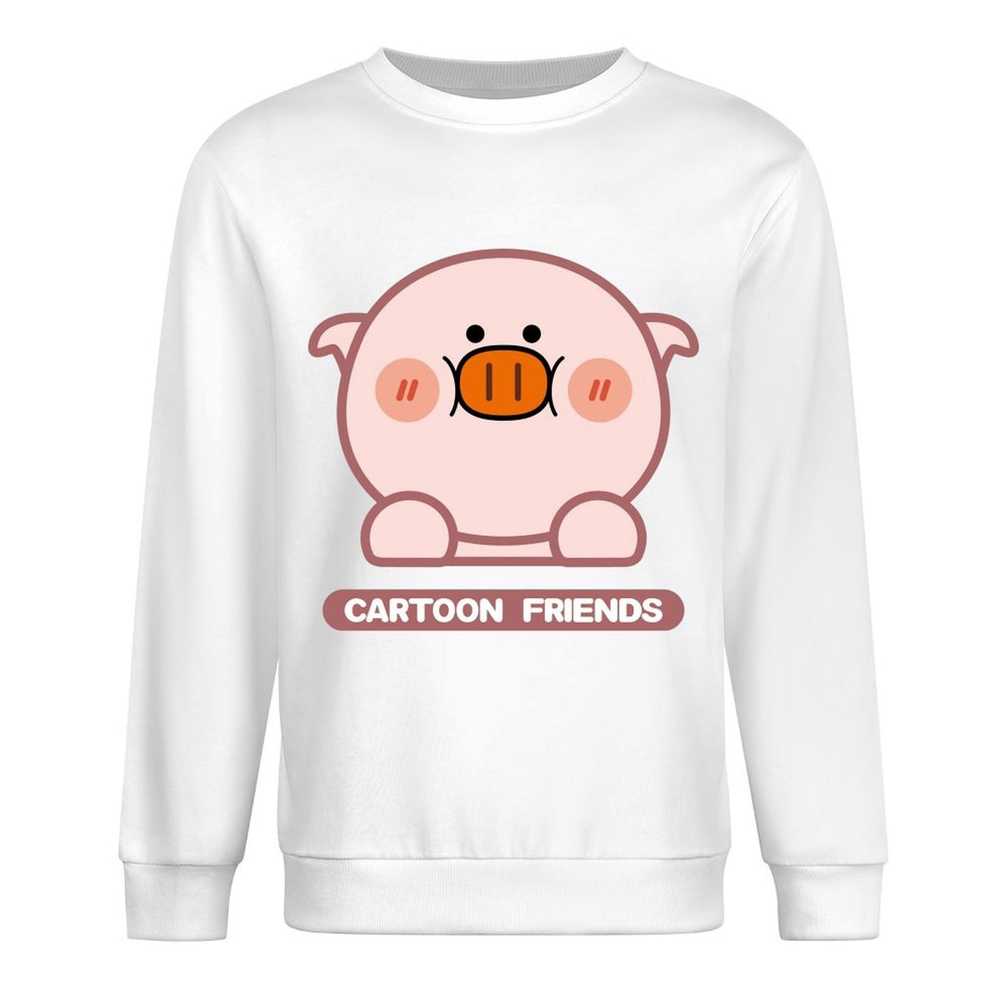 Front Patterned Long Sleeve TopSeries CleanCut