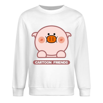 Front Patterned Long Sleeve TopSeries CleanCut