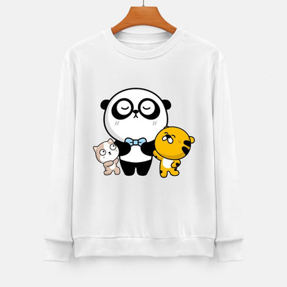 Front Patterned Long Sleeve TopIndoor Slim Fit