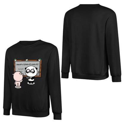 Front Patterned Long Sleeve TopEssential ClassicStyle