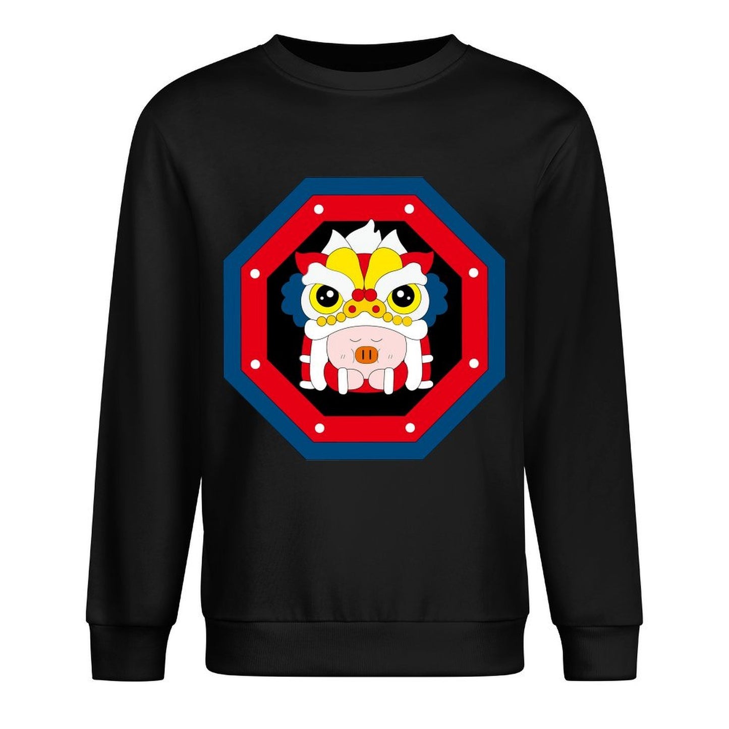 Front Patterned Long Sleeve TopRefined EverydayTee