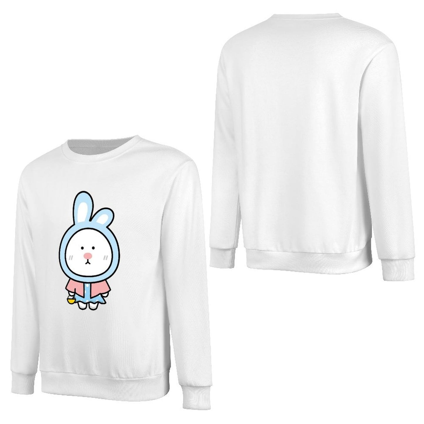 Front Patterned Long Sleeve TopDailyFit Vintage