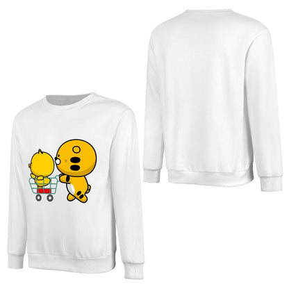 Front Patterned Long Sleeve TopActiveWear TimelessStyle