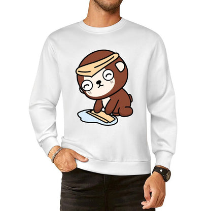 Front Patterned Long Sleeve TopDailyFit SimpleFit